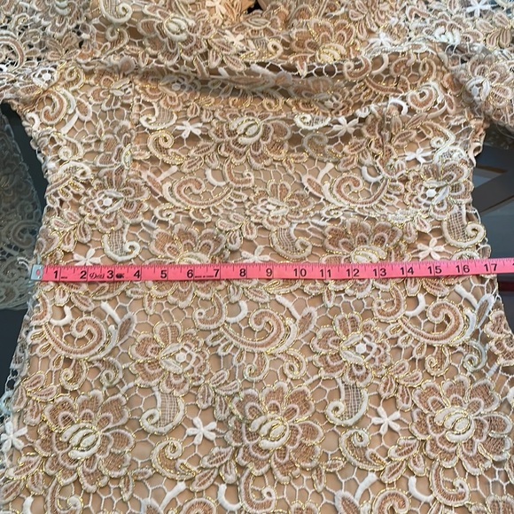 Venus | Open Back Lace Dress - Picture 11 of 11